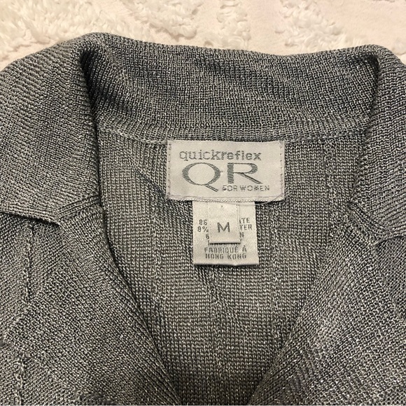 y2k slinky silver lurex top - Picture 5 of 15